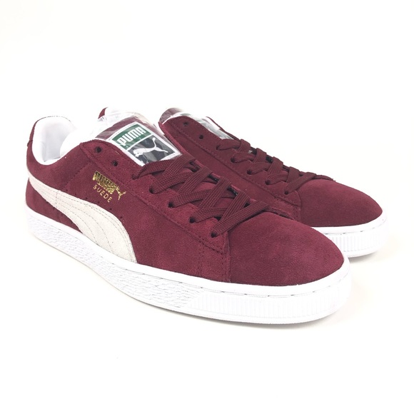 Puma Suede Classic Cabernet Red Shoes 